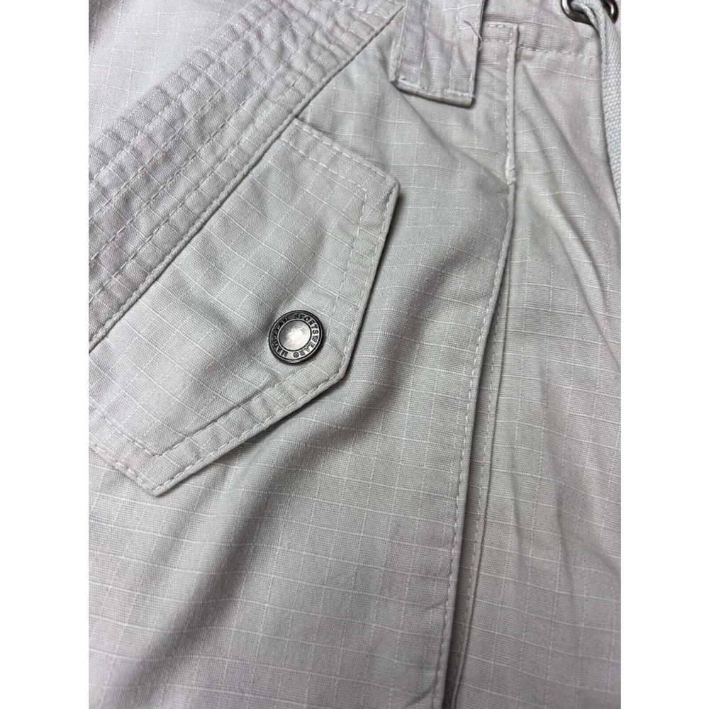 Magellan Sportswear Women’s Cream Cargo A Line Tie Front Skirt size 4 EUC - Picture 6 of 13